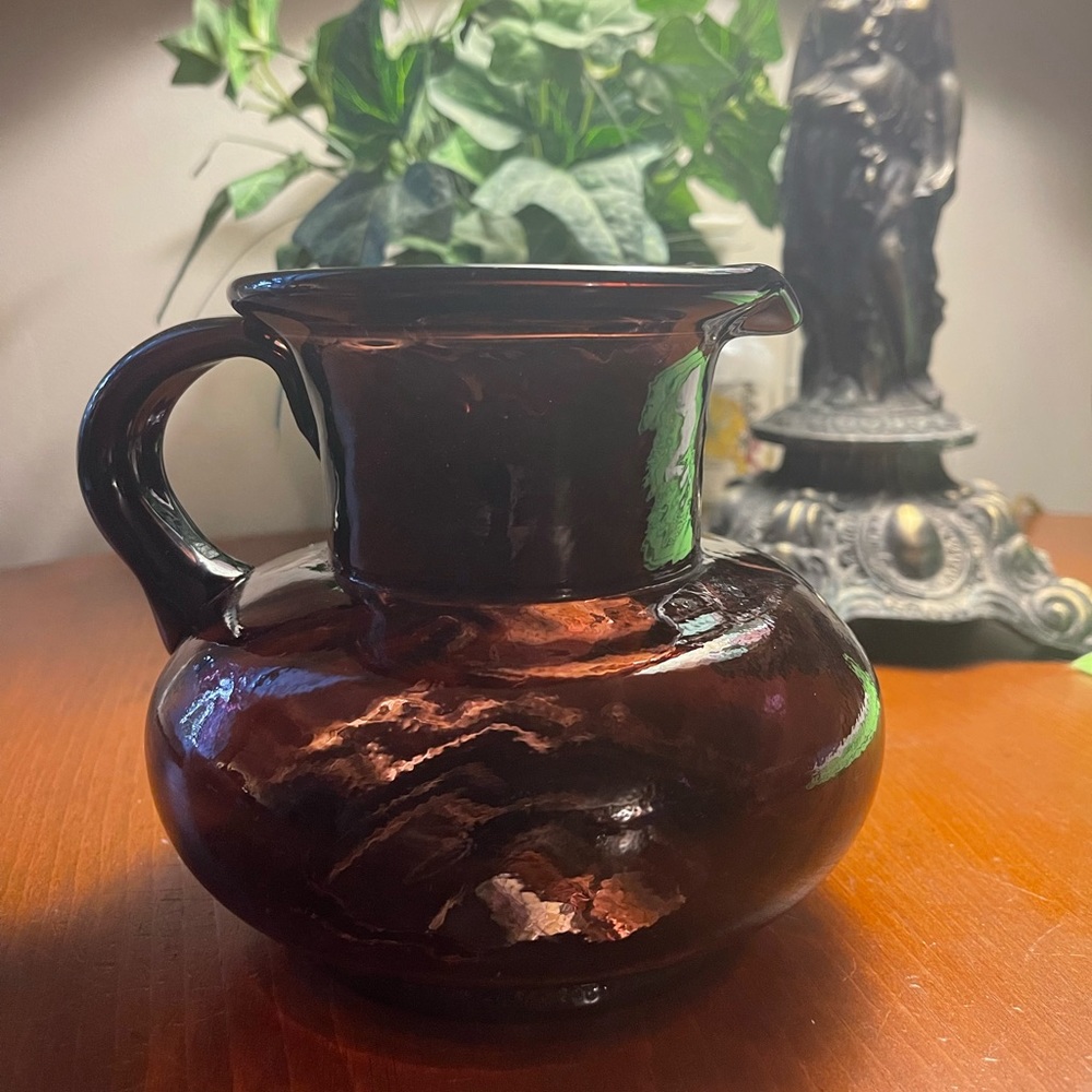 Vintage Artisan Hand
Blow Amethyst...
Pitcher